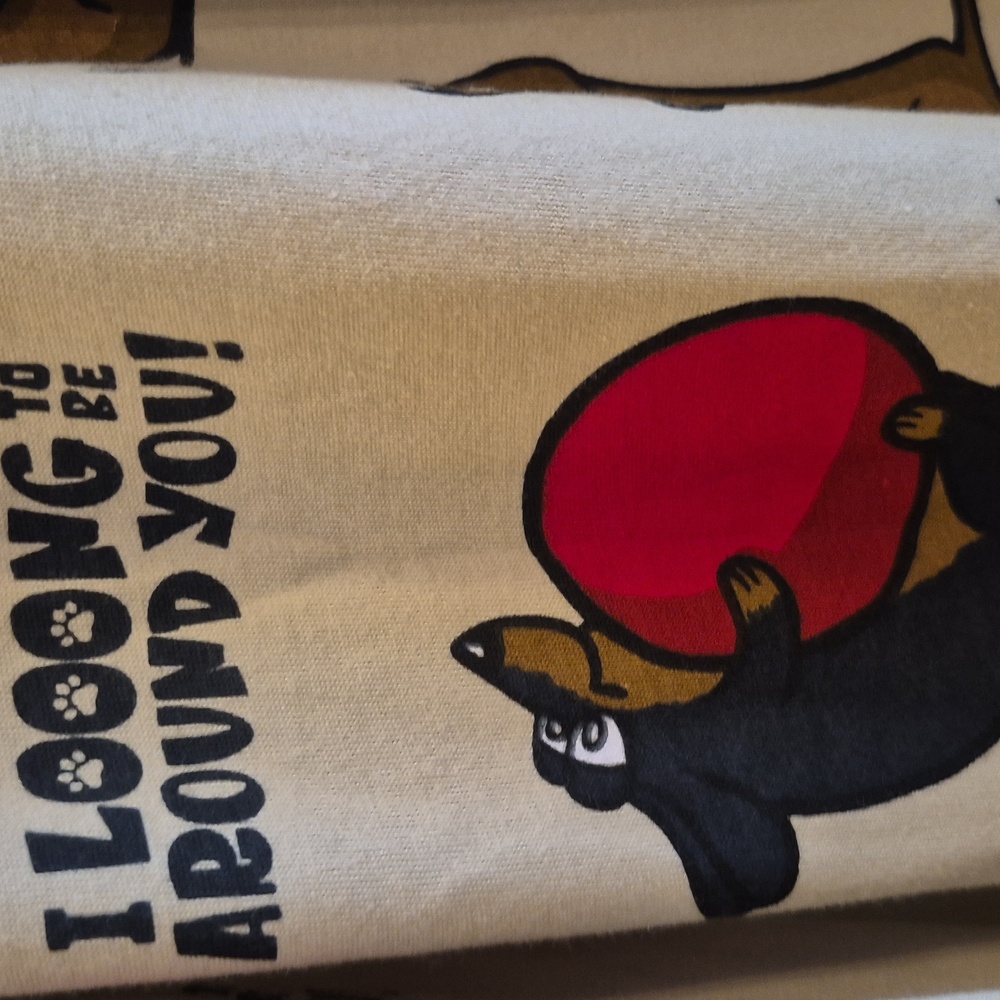 Lazy One Womens PJ Pants Large Wiener Dog Dachshund Sleeper Loungewear Comfy - Picture 7 of 13